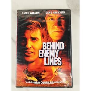 Movie Behind Enemy Lines DVD New Sealed Owen Wilson Gene Hackman 2002 USA
